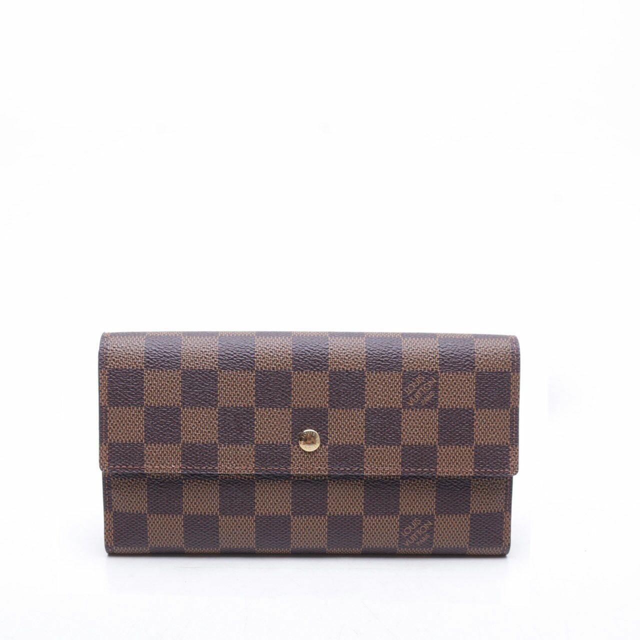 Louis Vuitton Damier Ebene Flap Wallet