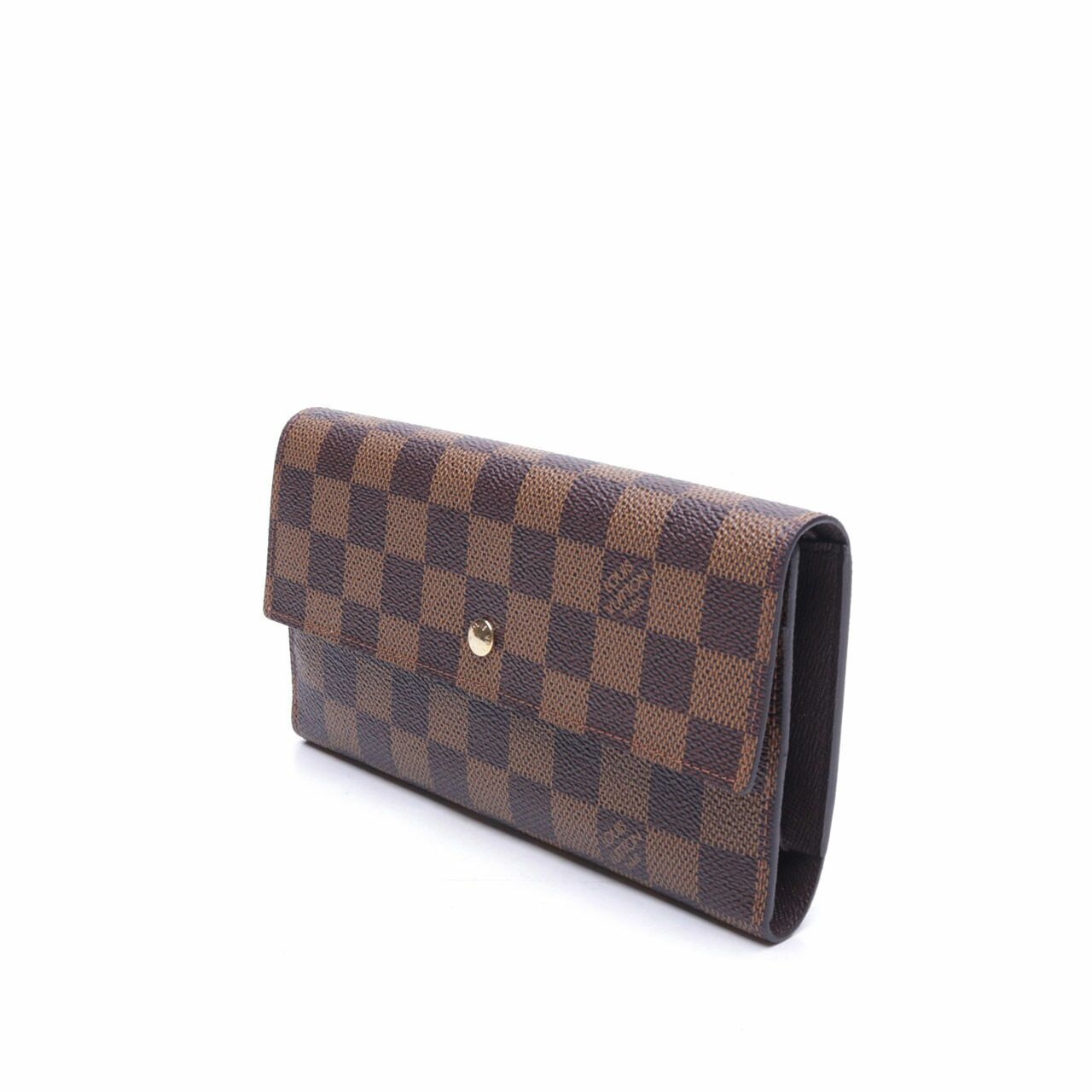 Louis Vuitton Damier Ebene Flap Wallet