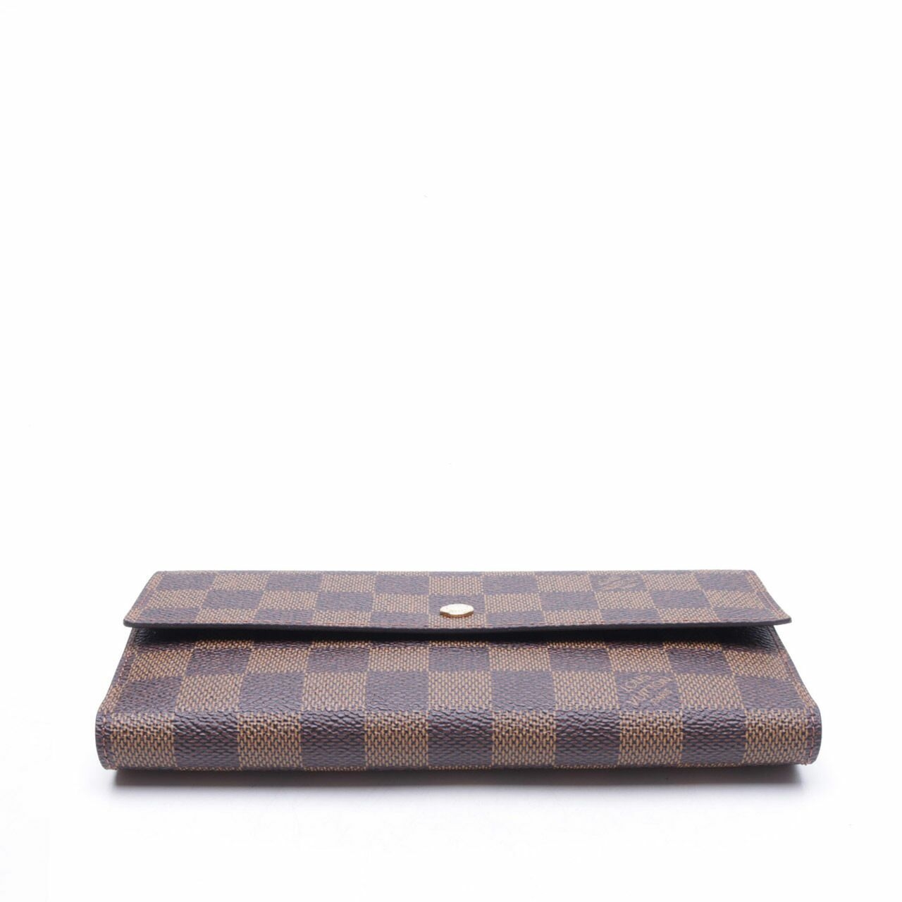 Louis Vuitton Damier Ebene Flap Wallet