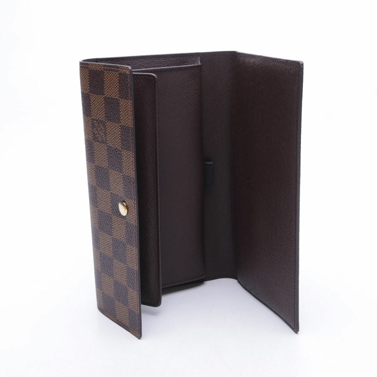 Louis Vuitton Damier Ebene Flap Wallet