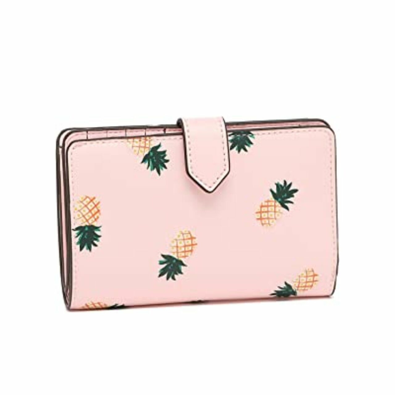 Kate Spade New York Medium Compbifold K7218 Pineapples Prin Pink Multi