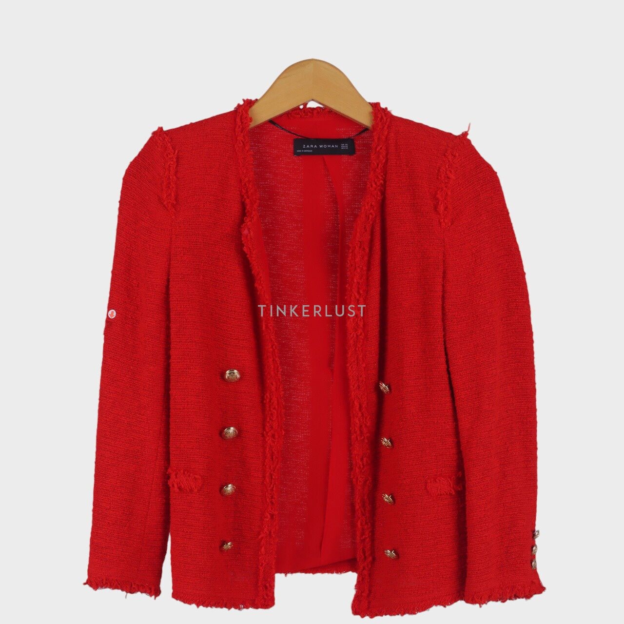 Zara Red Blazer