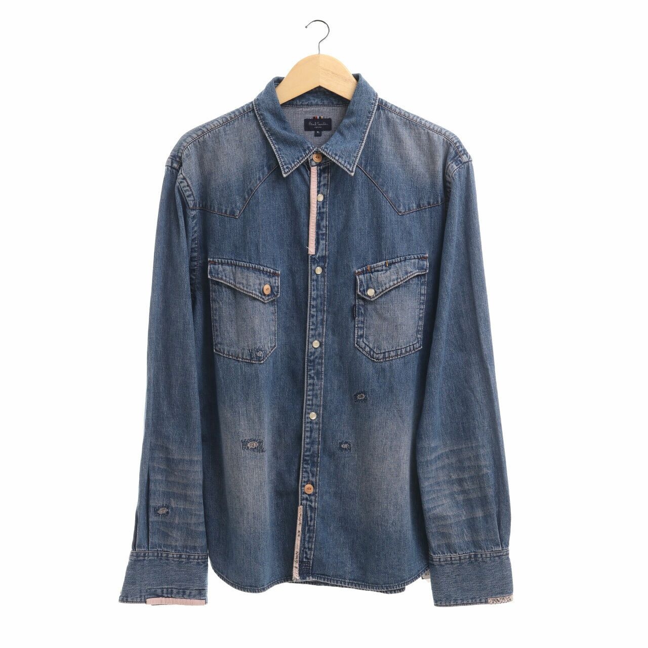 Paul Smith Jeans Blue Denim Shirt