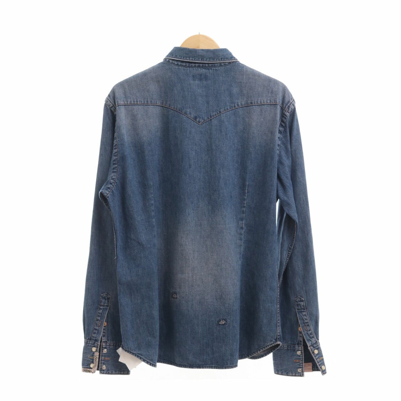 Paul Smith Jeans Blue Denim Shirt