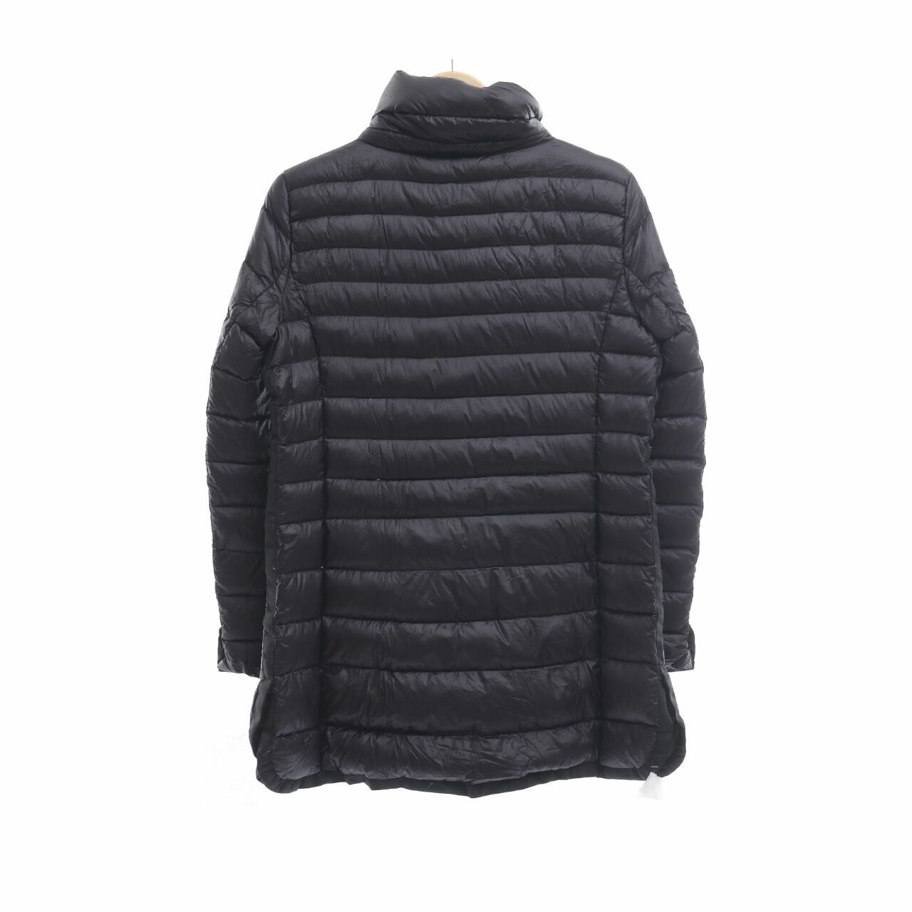 Mango Black Duck Feather Jacket