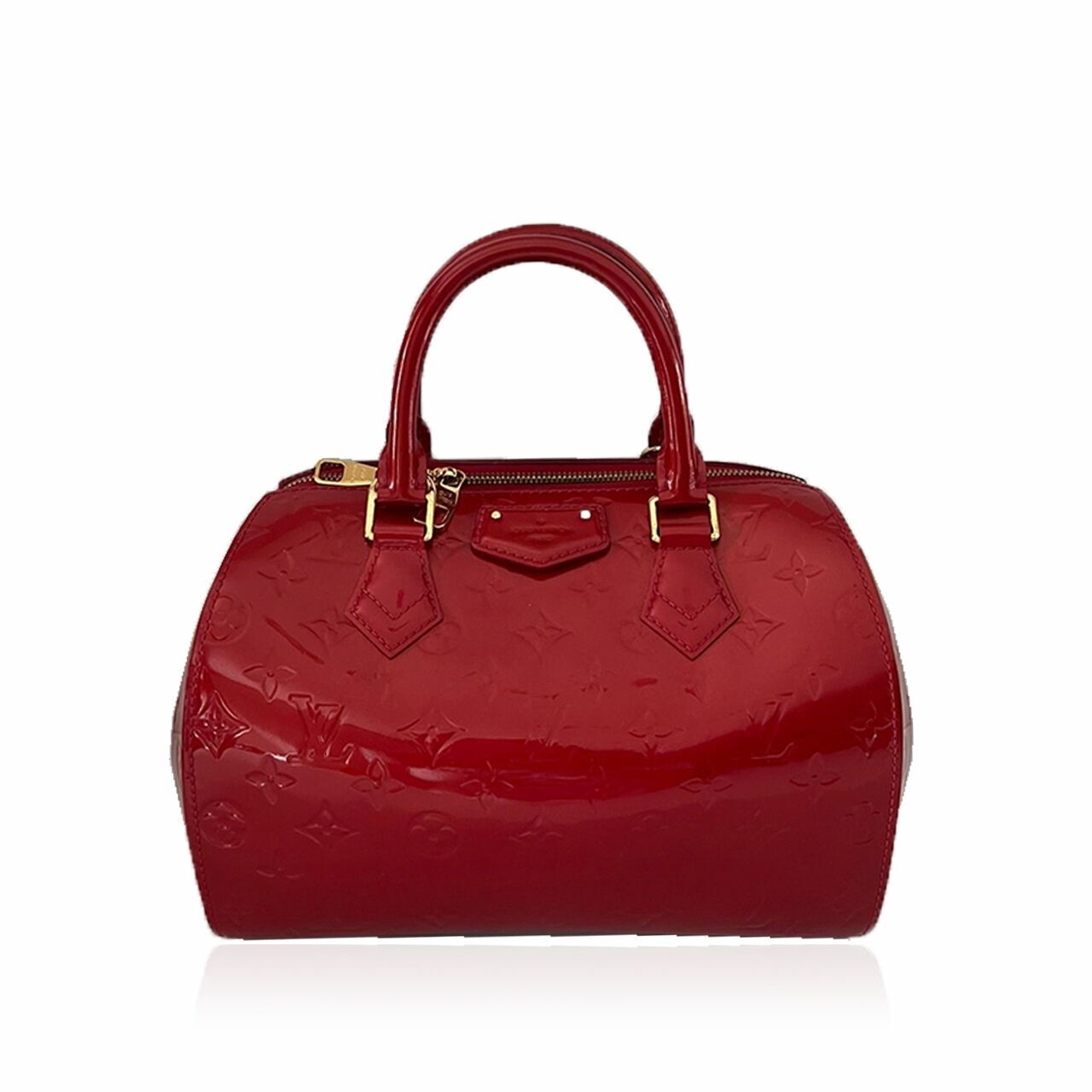 Louis Vuitton Montana Vernis PM Red Hand Bag