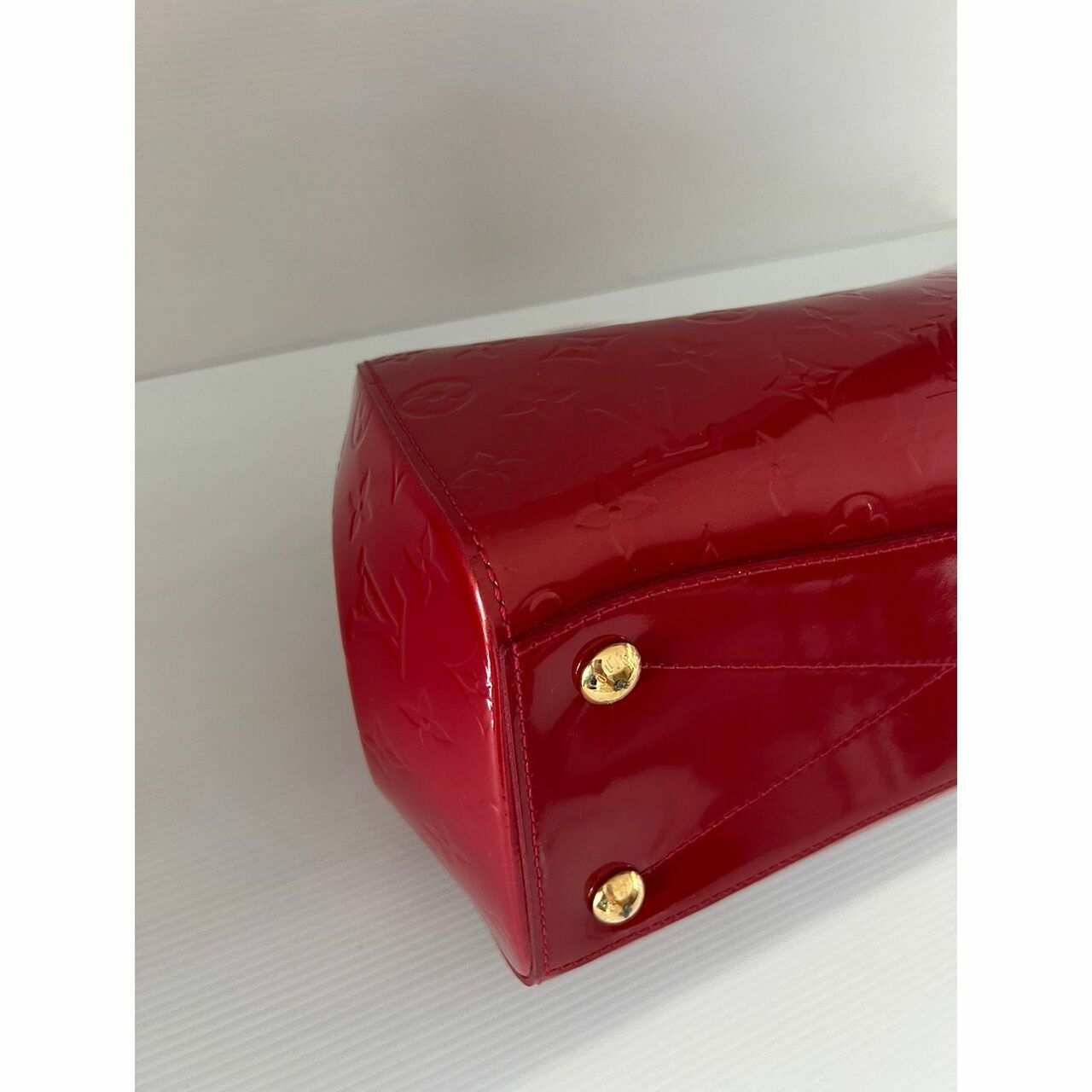 Louis Vuitton Montana Vernis PM Red Hand Bag