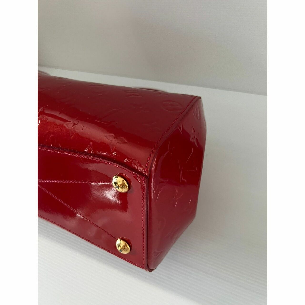 Louis Vuitton Montana Vernis PM Red Hand Bag