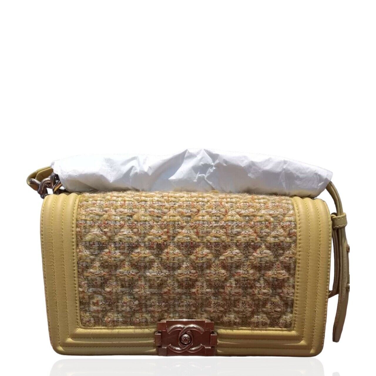 Chanel Yellow Shoulder Bag