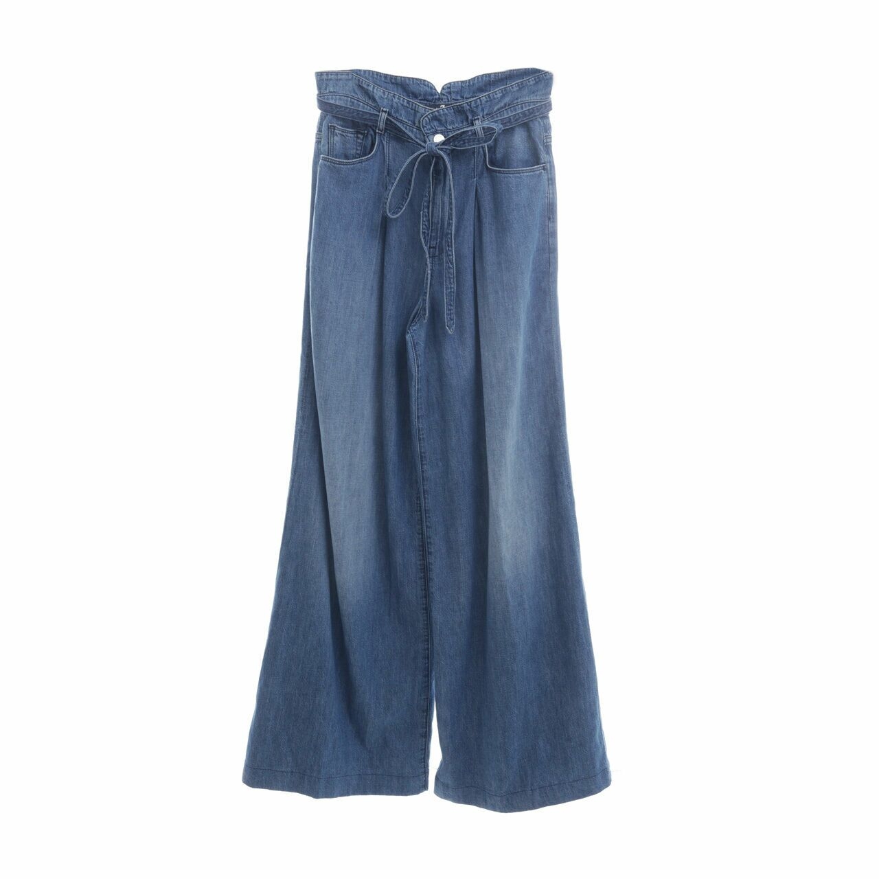 7 For All Mankind Blue Long Pants