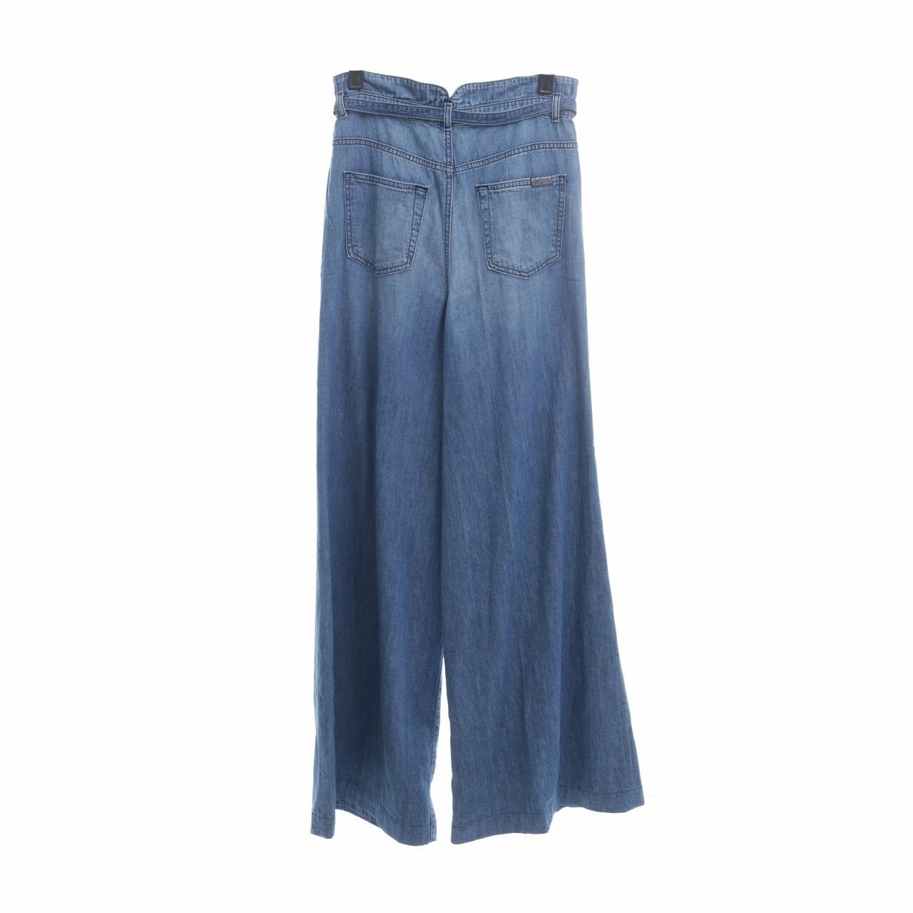 7 For All Mankind Blue Long Pants