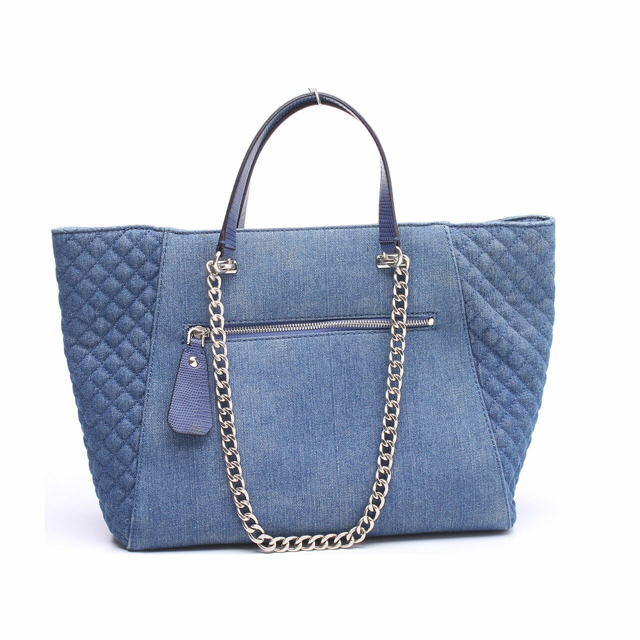 Guess Blue Denim Shoulder Bag