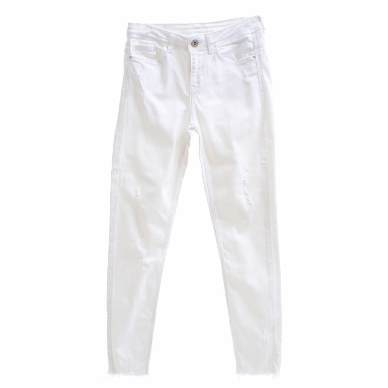 Zara White Trousers