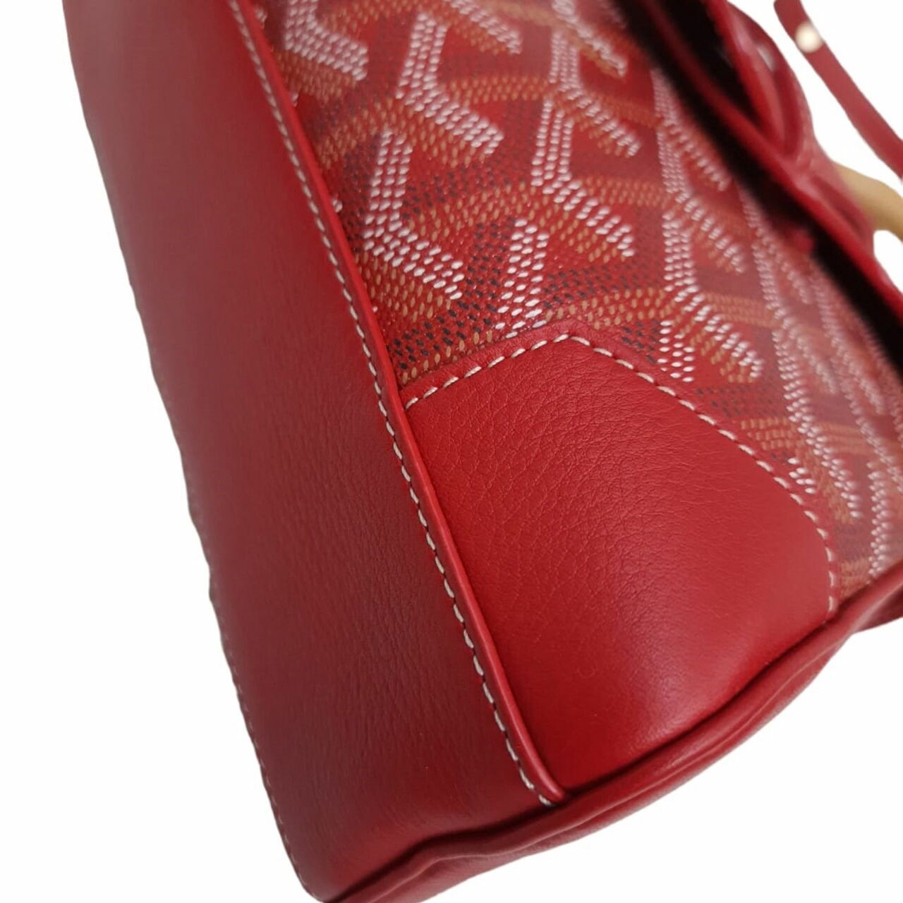 Goyard Mini Saigon Red Satchel