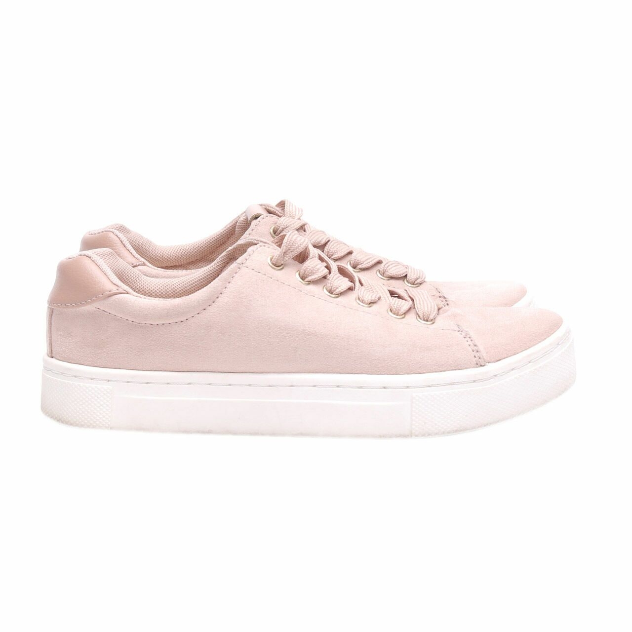 H&M Dusty Pink Suede Sneakers