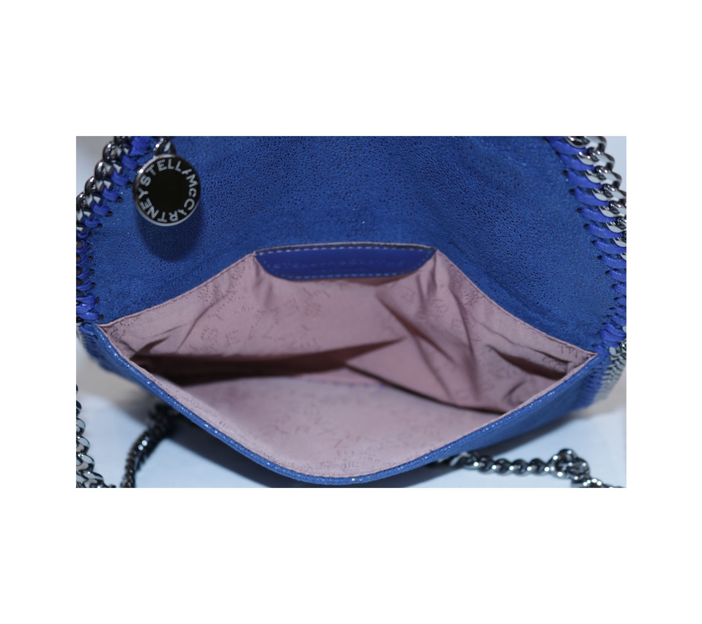 Stella Mc Cartney Blue Clutch