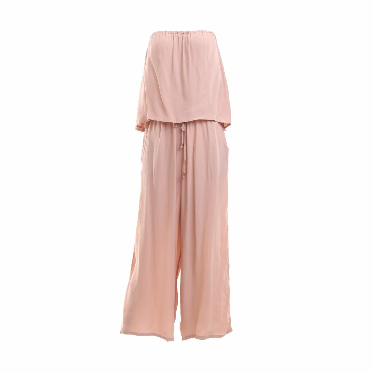 Paulina Katarina Nude Tube Jumpsuit