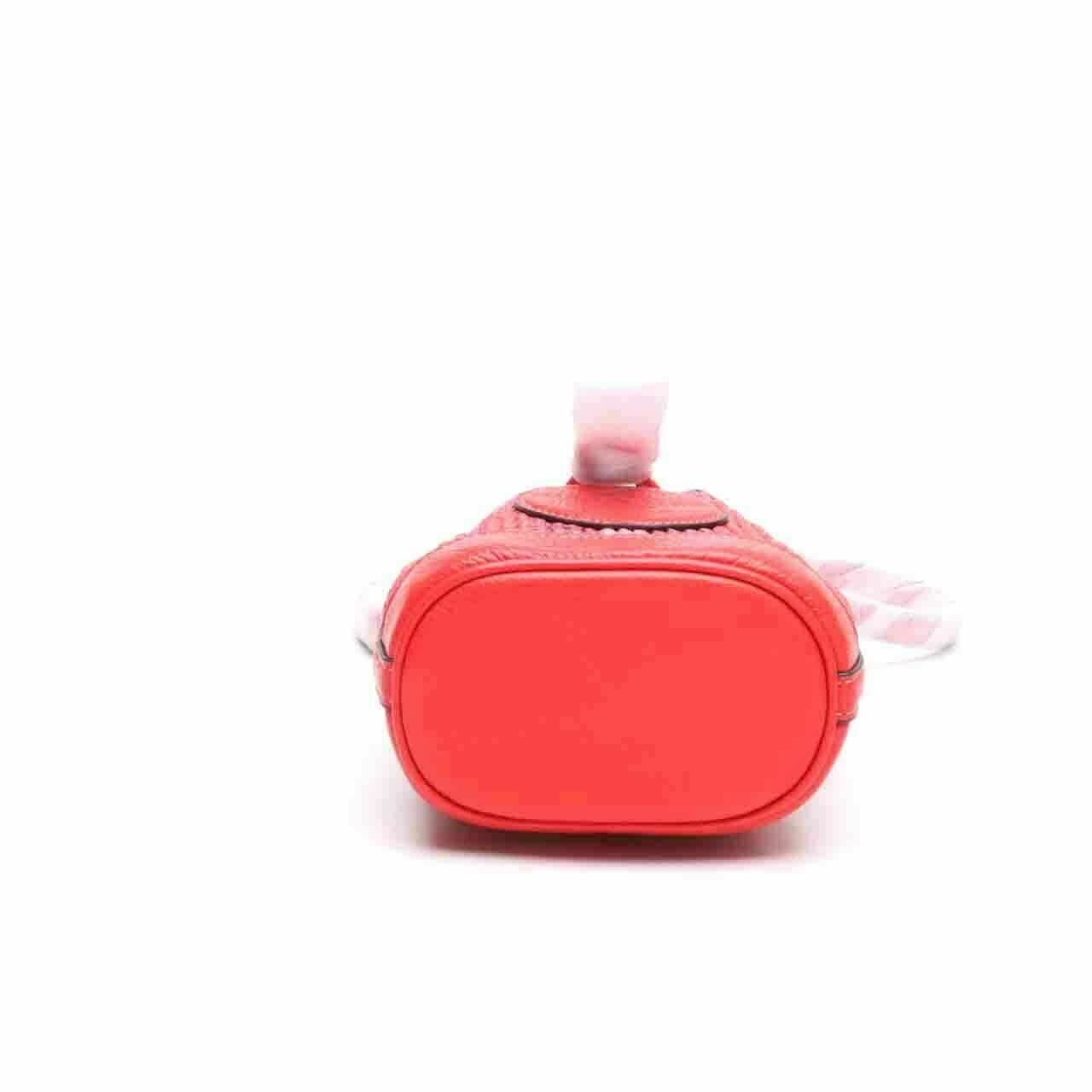 Coach C9955 Mini Dempsey Bucket Miami Red Sling Bag