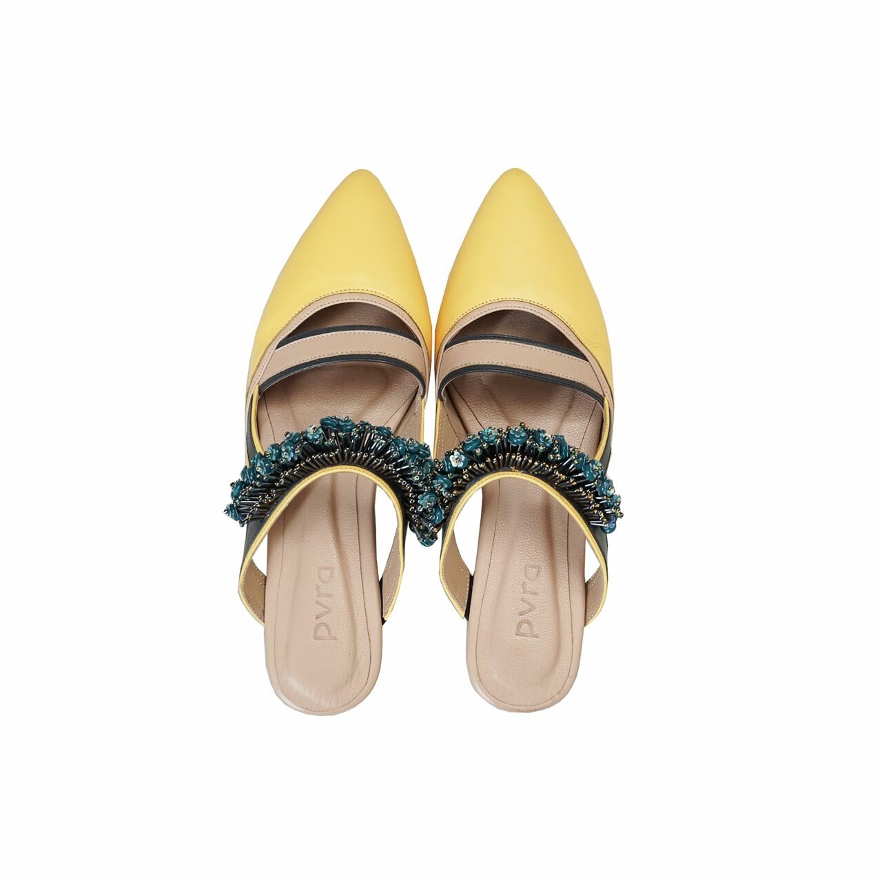 Pvra Yellow Athela Flats [40]