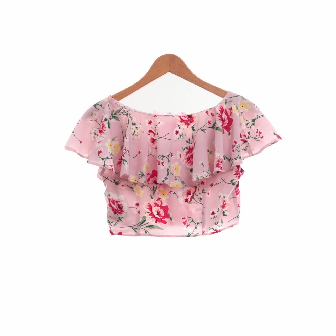 Miss Selfridge Pink Floral Blouse