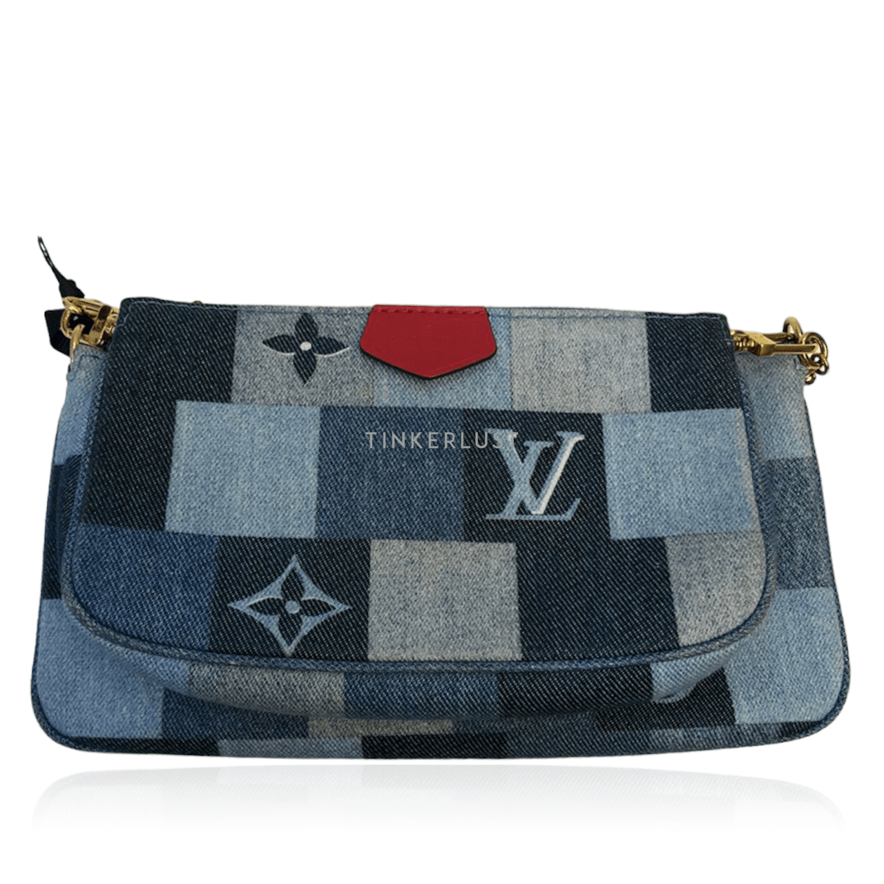 Louis Vuitton Multipochette Denim Canvas GHW 2020 Sling Bag