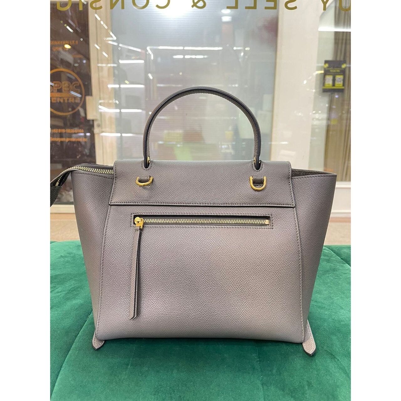 Celine Micro Beltbag Grey GHW 2019 Satchel Bag