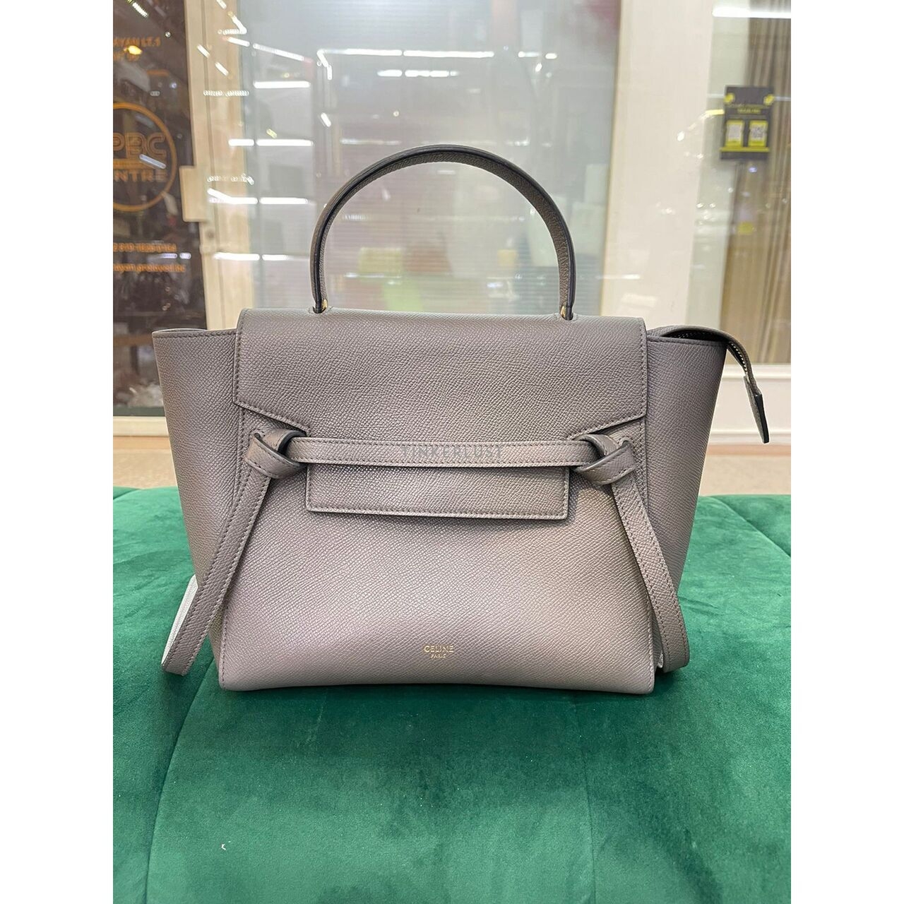 Celine Micro Beltbag Grey GHW 2019 Satchel Bag