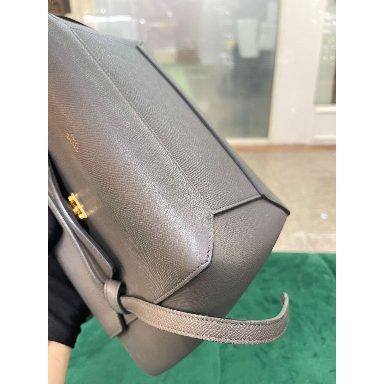 Celine Micro Beltbag Grey GHW 2019 Satchel Bag