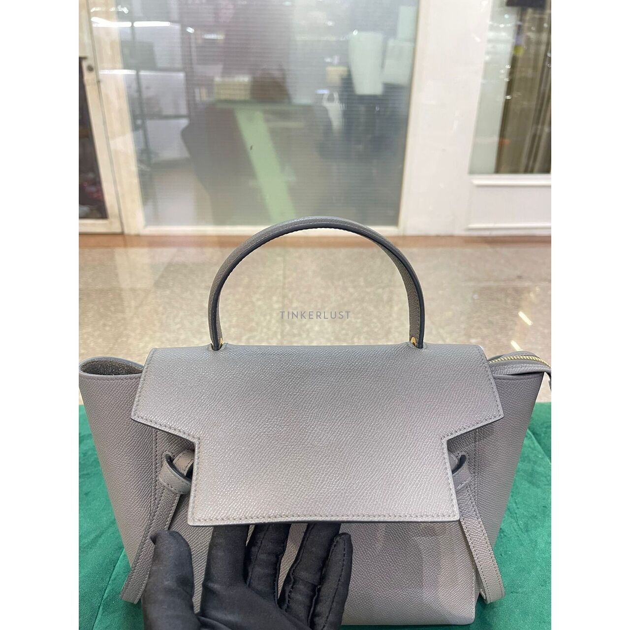 Celine Micro Beltbag Grey GHW 2019 Satchel Bag