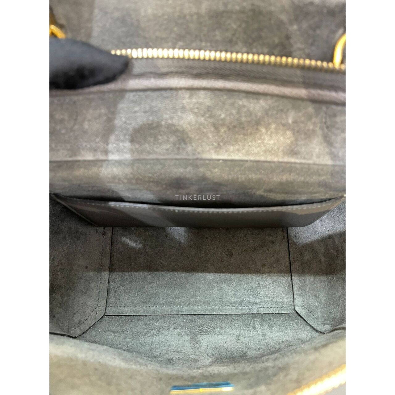 Celine Micro Beltbag Grey GHW 2019 Satchel Bag