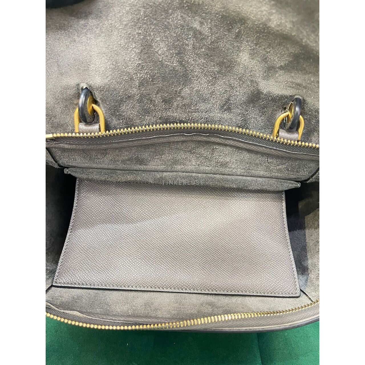 Celine Micro Beltbag Grey GHW 2019 Satchel Bag