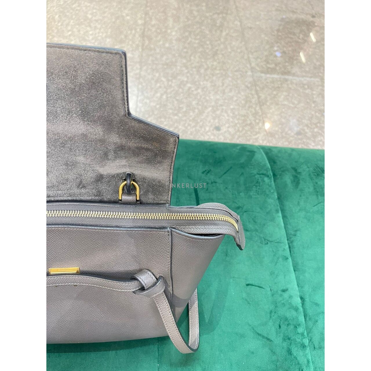 Celine Micro Beltbag Grey GHW 2019 Satchel Bag