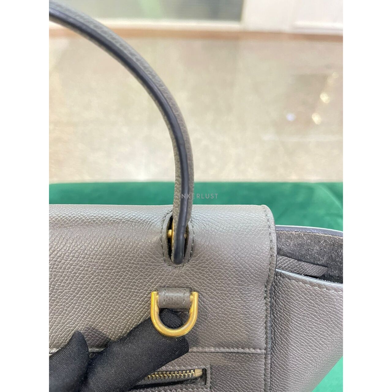 Celine Micro Beltbag Grey GHW 2019 Satchel Bag