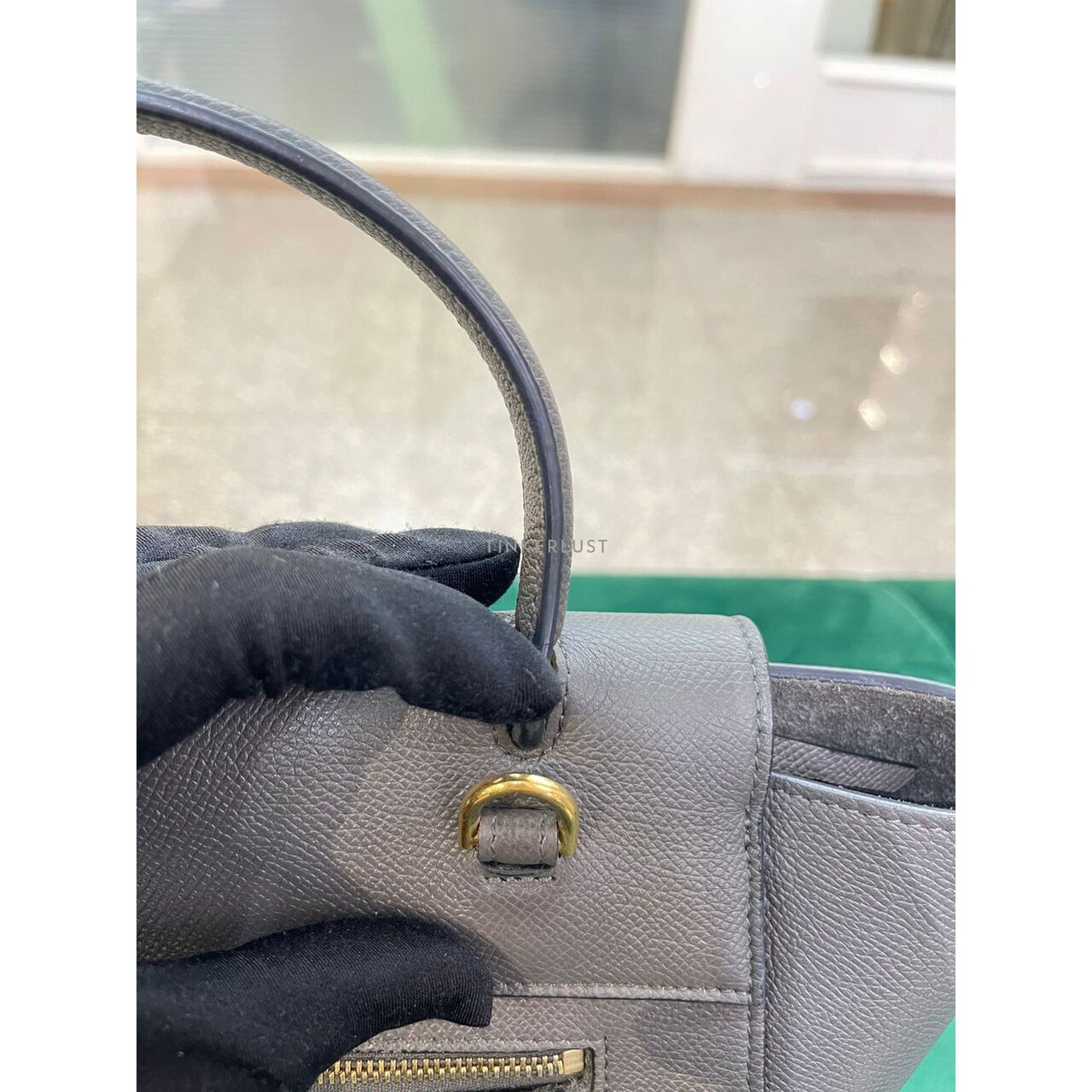 Celine Micro Beltbag Grey GHW 2019 Satchel Bag