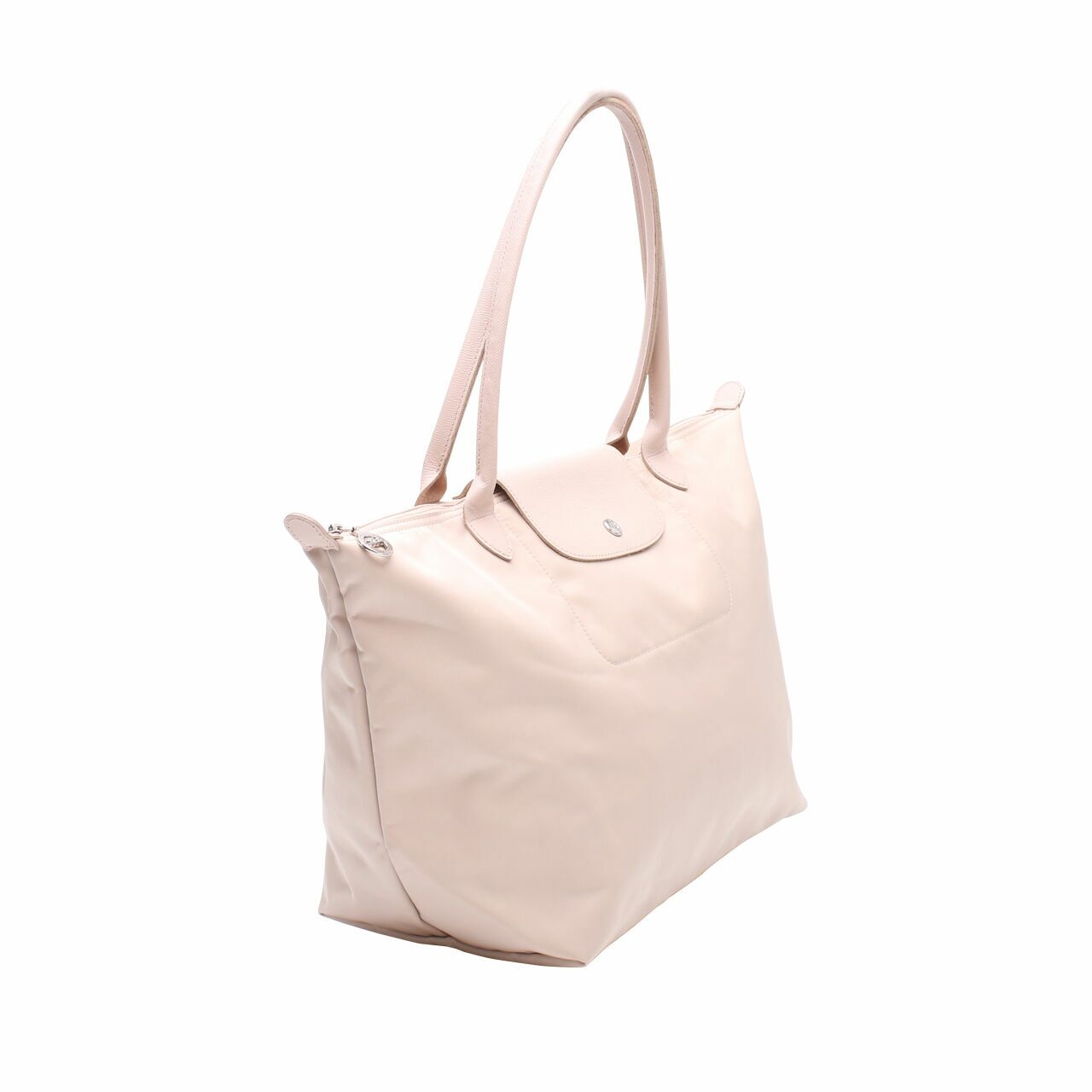 Longchamp Nude & Pink Tote Bag