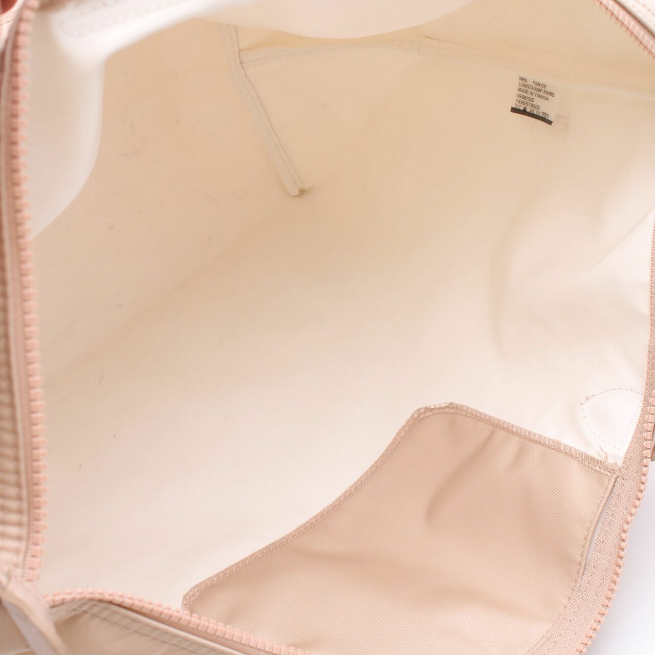 Longchamp Nude & Pink Tote Bag