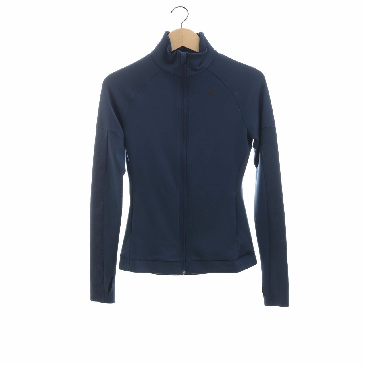 Adidas Navy Women Training Top Tracktop Jacket