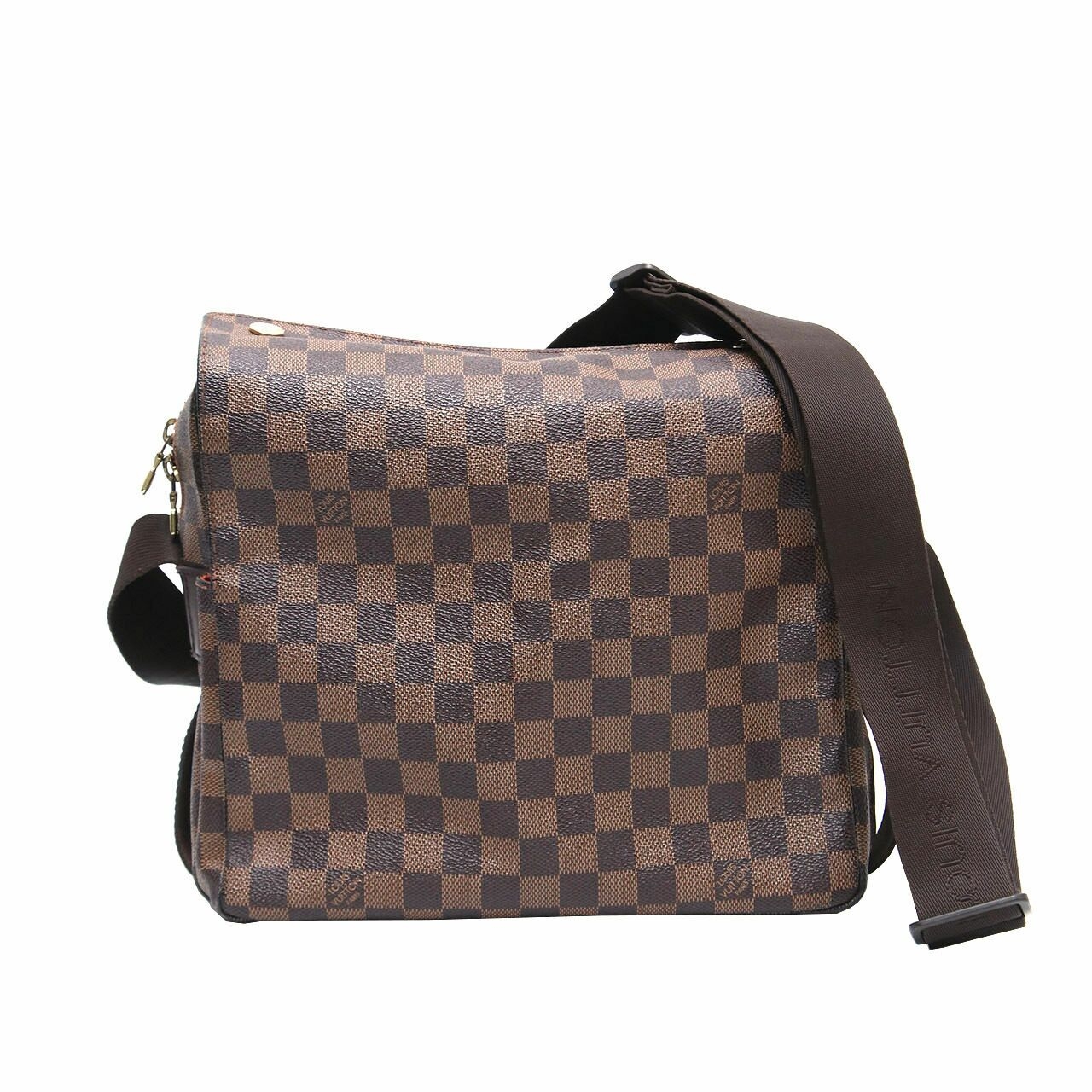 Louis Vuitton Naviglio Damier Canvas Brown Sling Bag