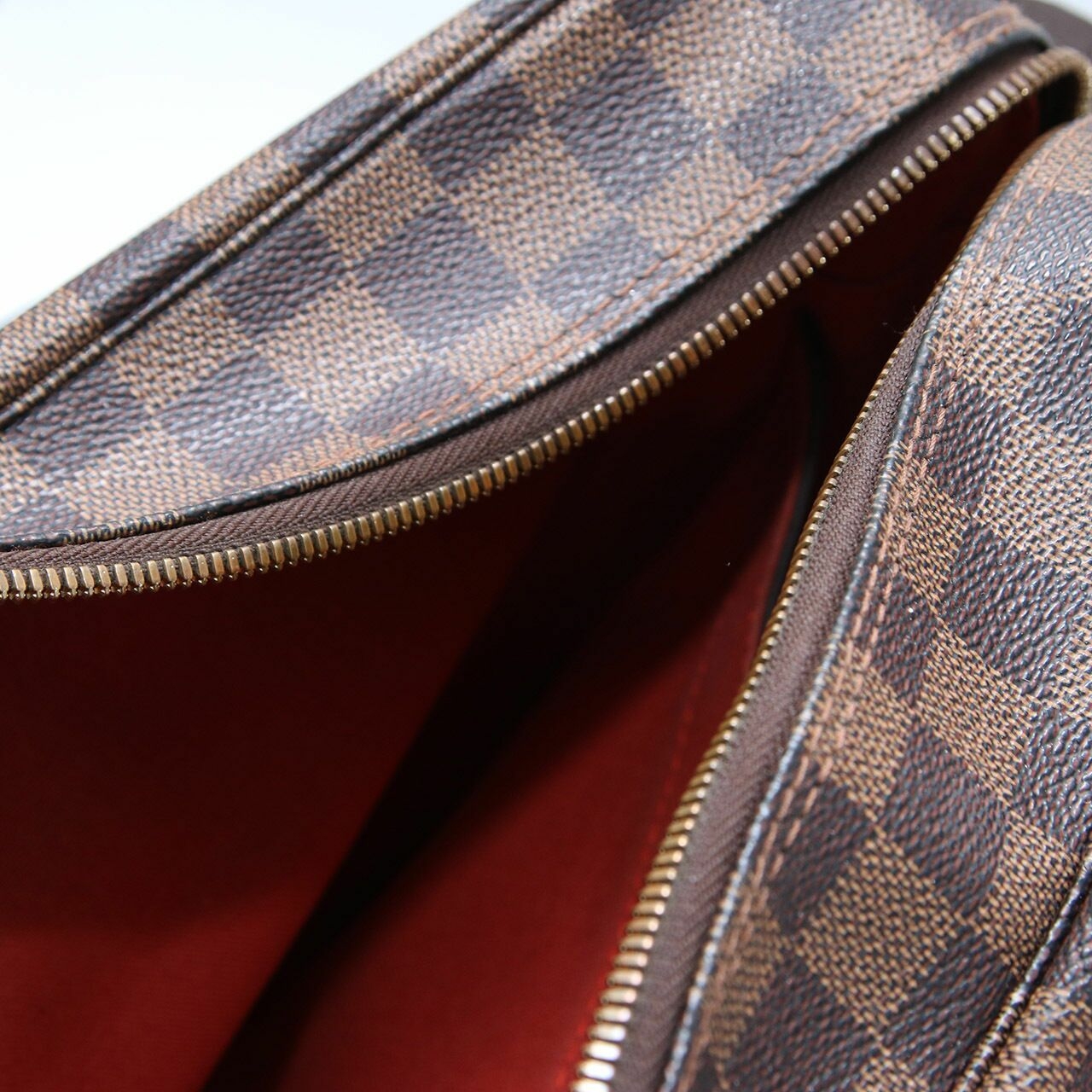 Louis Vuitton Naviglio Damier Canvas Brown Sling Bag