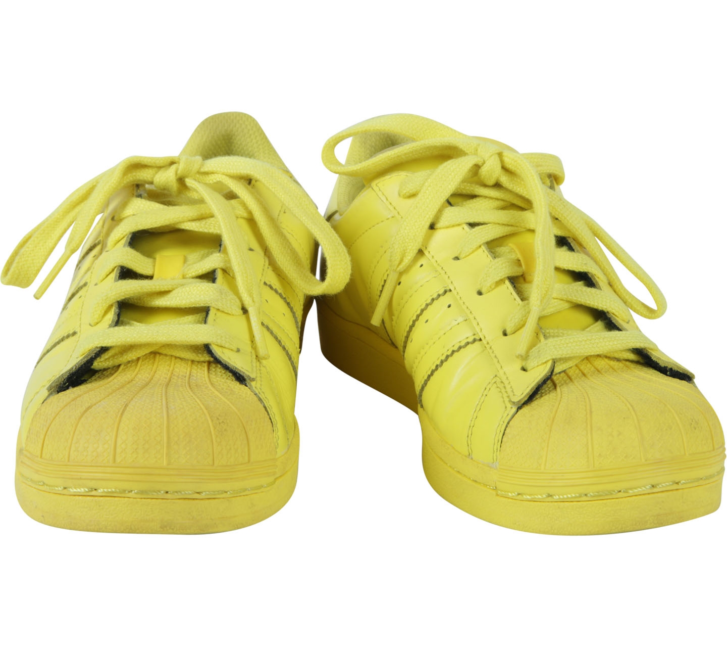 Adidas Yellow Superstar Supercolor Pack Sneakers