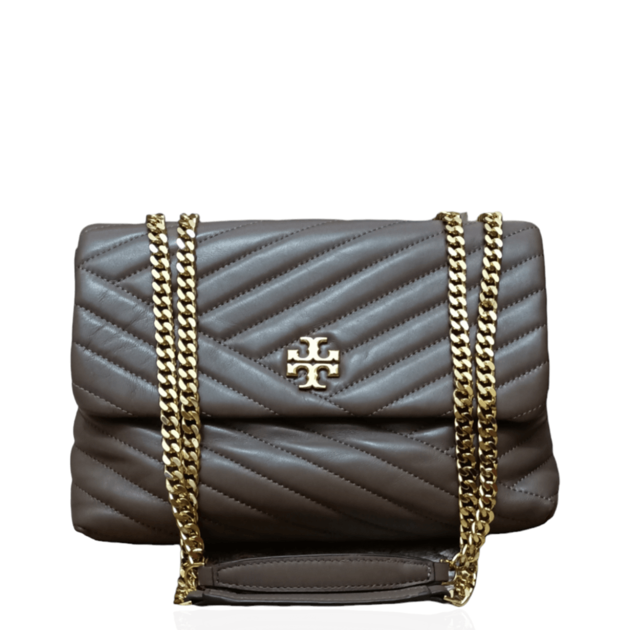 Tory Burch Kira Chevron Convertible Sandpiper 