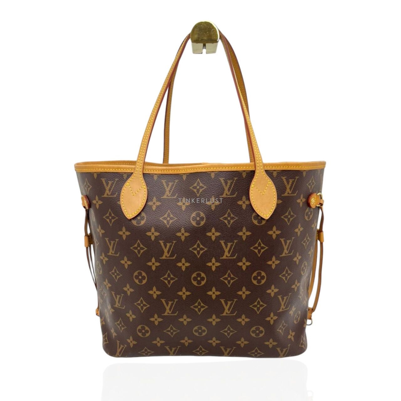 Louis Vuitton Neverfull Monogram MM Cerise Chip Tote Bag