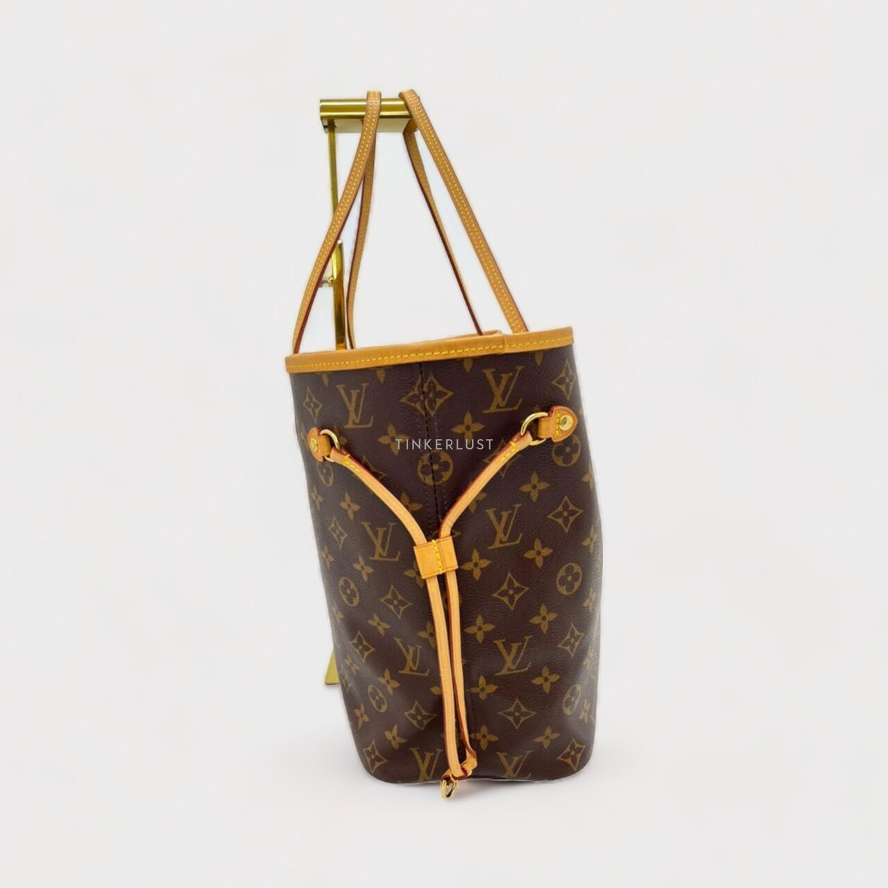 Louis Vuitton Neverfull Monogram MM Cerise Chip Tote Bag