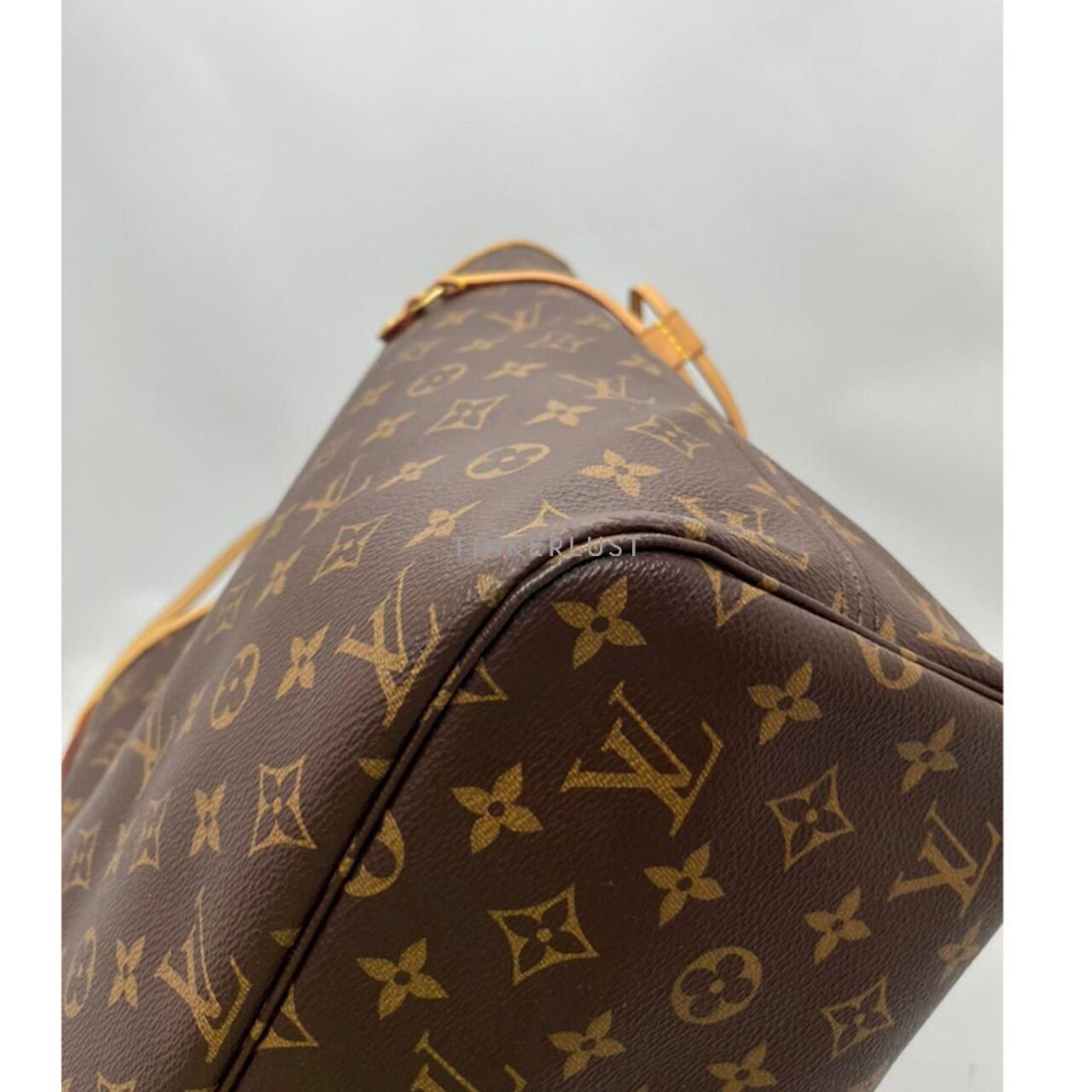 Louis Vuitton Neverfull Monogram MM Cerise Chip Tote Bag