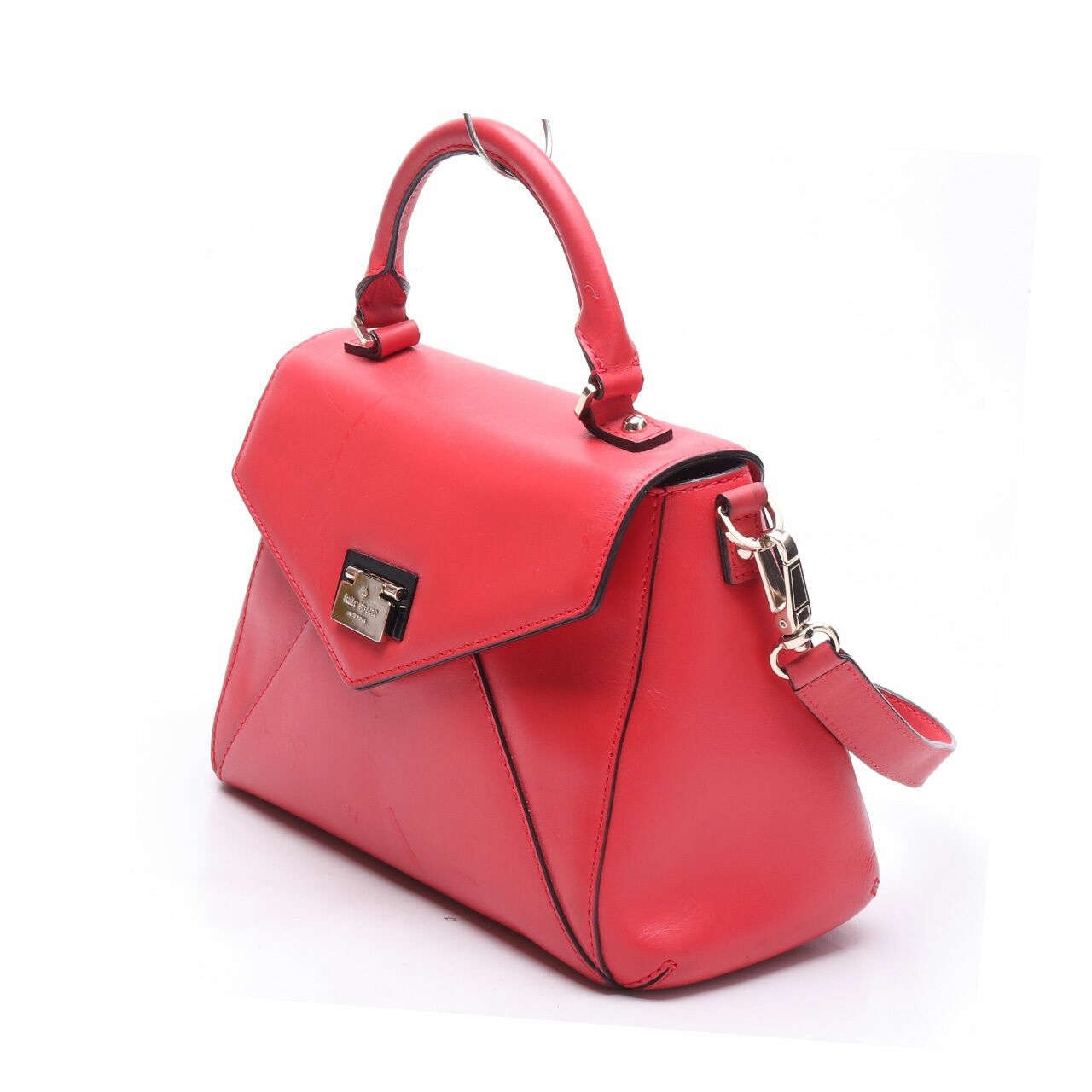 Kate Spade Red Leather Satchel