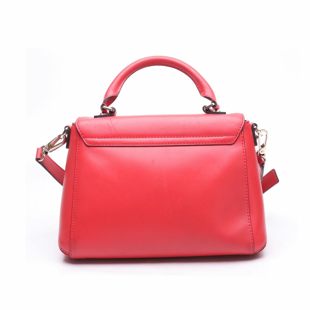 Kate Spade Red Leather Satchel