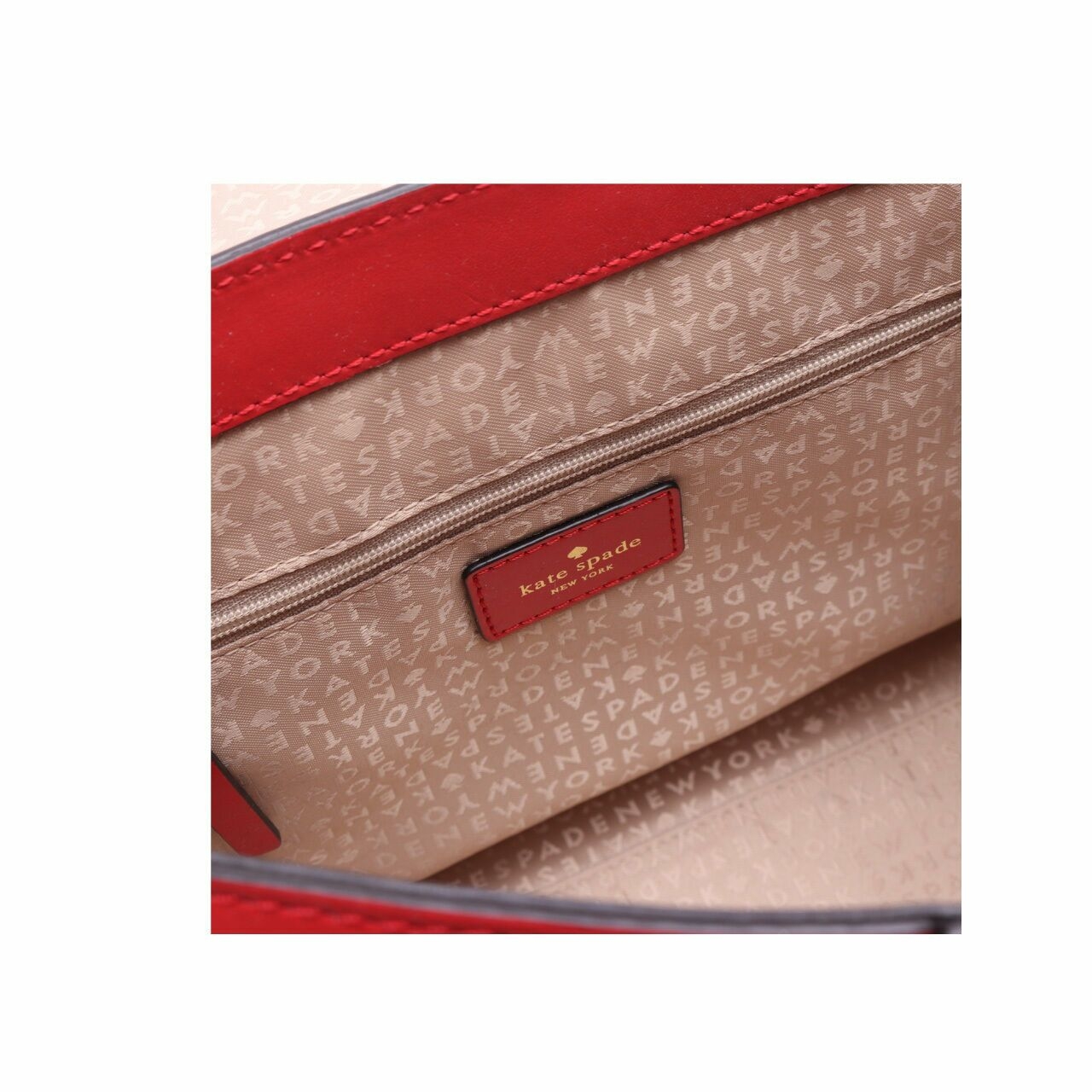 Kate Spade Red Leather Satchel