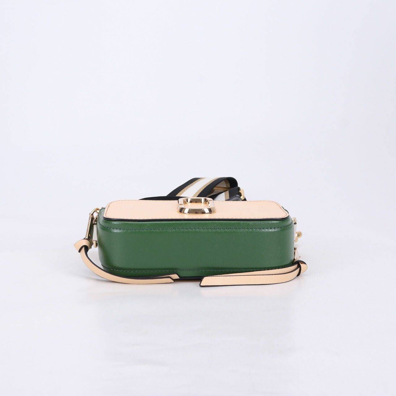 Marc Jacobs Green & Cream Snapshot Sling Bag