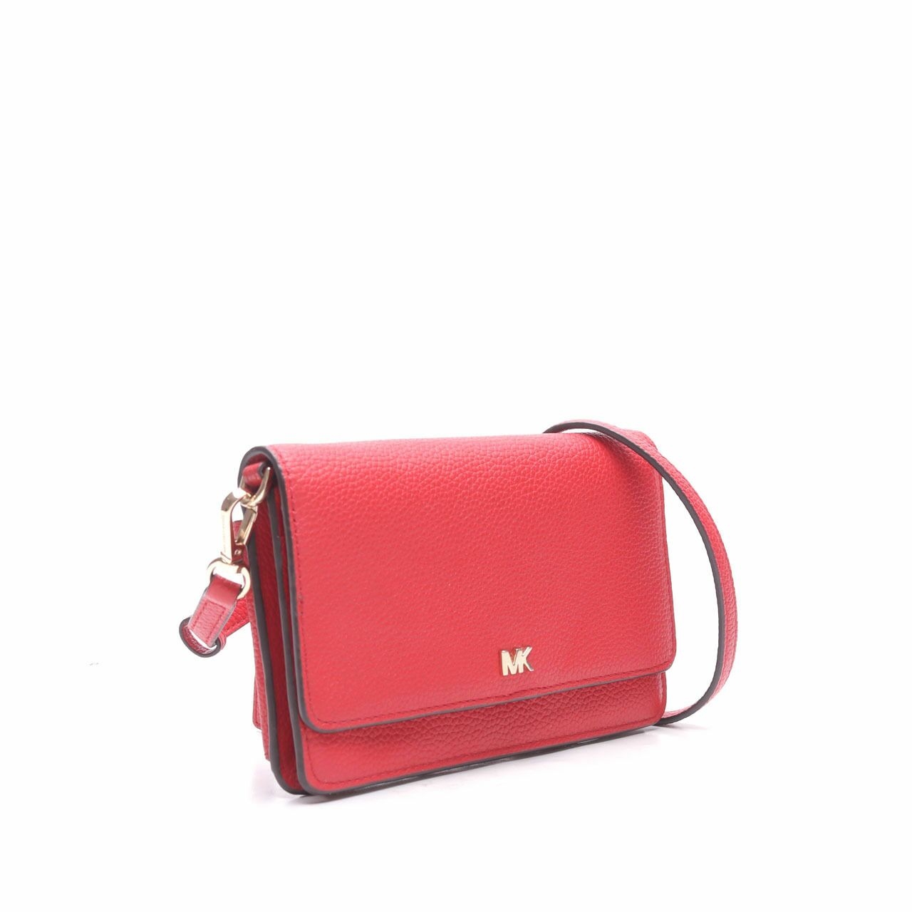 Michael Kors Red Convertible Sling Bag	