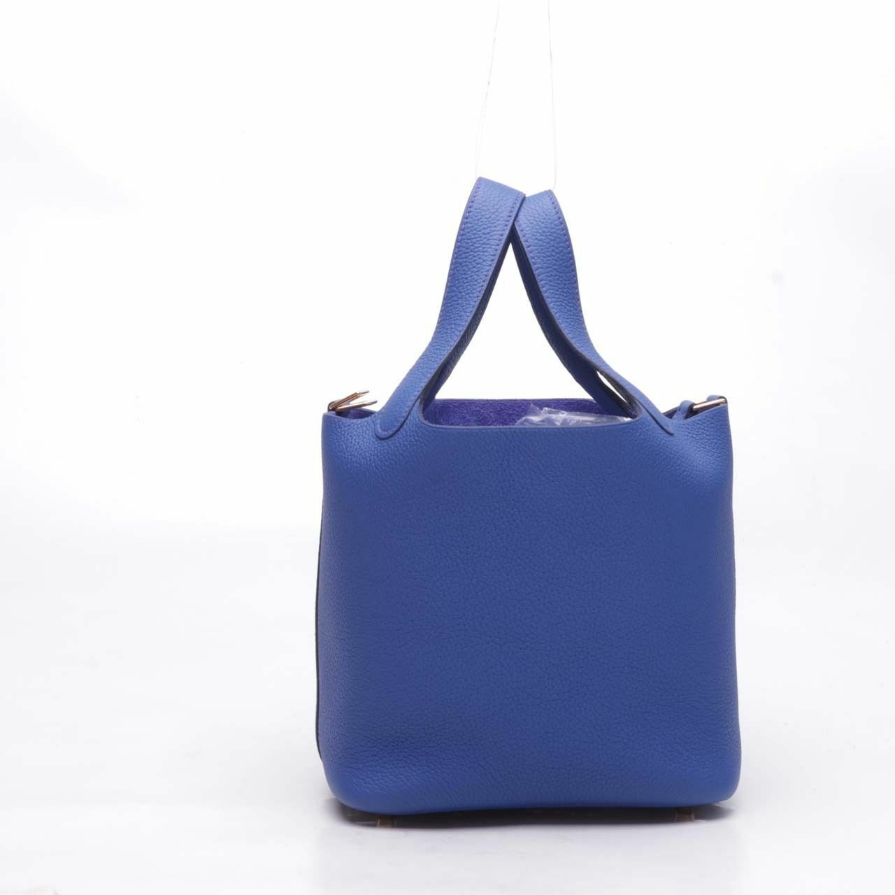 Hermes Picotin 18 Blue France Taurillon Maurice GHW Hand Bag